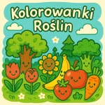 Pobierz PDF logo roslin darmowa kolorowanka do druku