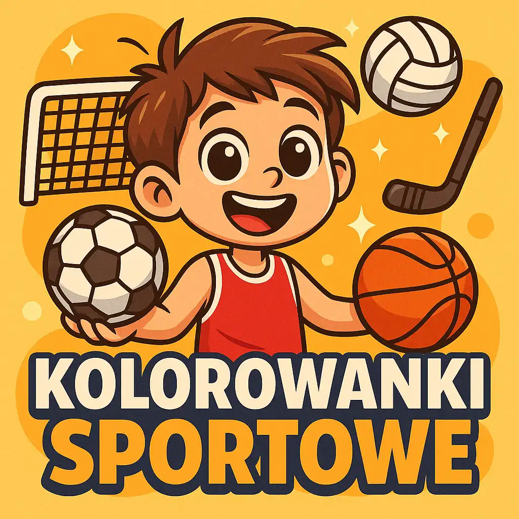 Pobierz PDF sportowe logo darmowa kolorowanka do druku