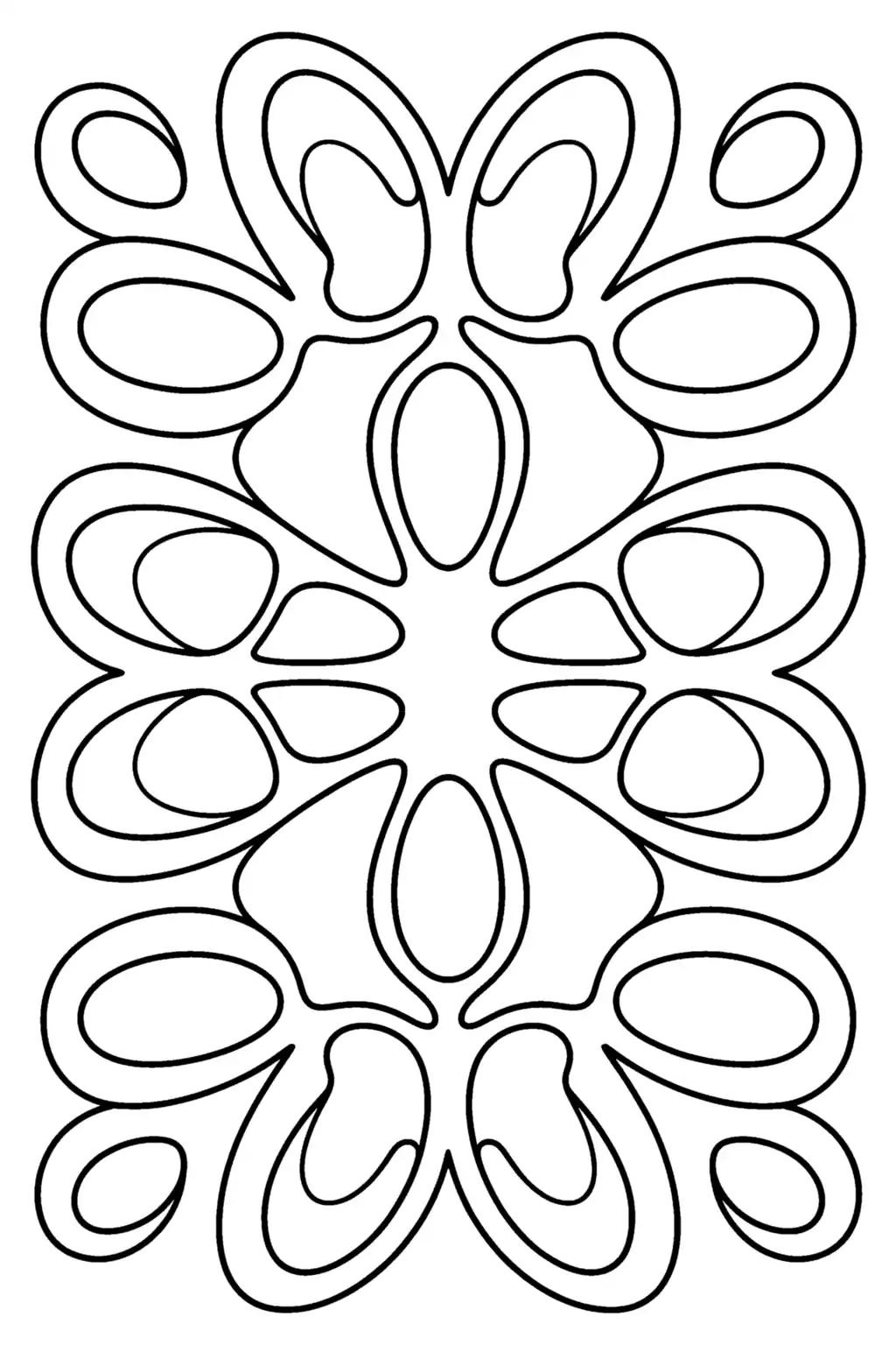 Pobierz PDF mandala motyle skrzydla darmowa kolorowanka do druku
