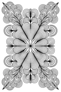 Pobierz PDF mandala ornamentalna strzala darmowa kolorowanka do druku