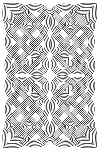Pobierz PDF mandala wezel celtycki darmowa kolorowanka do druku
