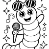 Printable coloring pages Caterpillars - Category illustration